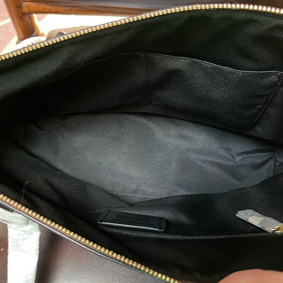 Coach Black/Brown Signature Gallery Tote - Picture 5 of 5